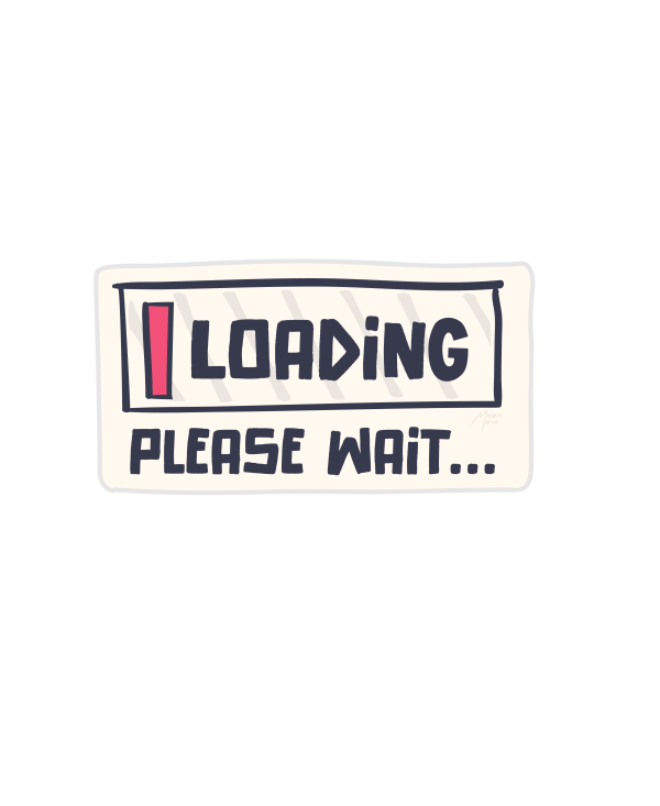 Loading Sticker