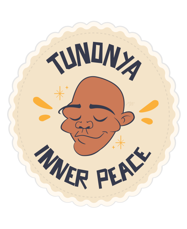 Tunonya Sticker