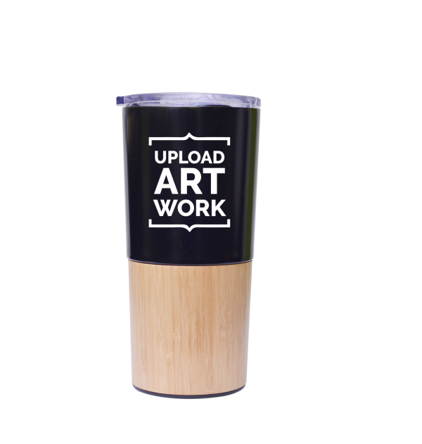 Black Bamboo Tumbler