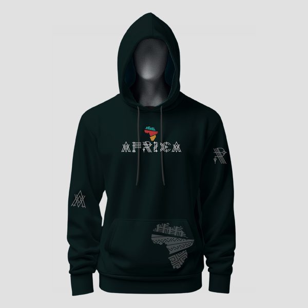 Africa Black Hoodie